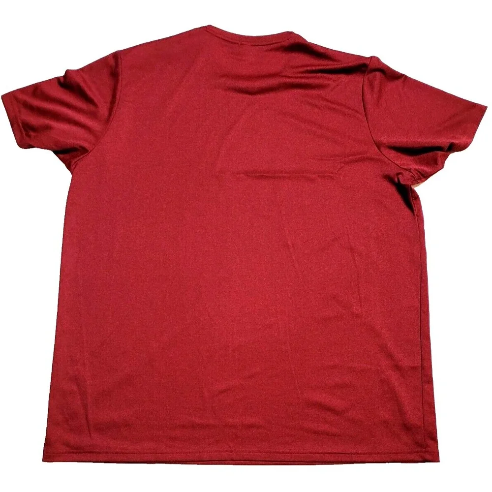ADIDAS CLIMALITE SHIRT ADULT XL‎ RED  OUTDOOR ATHLETIC MEN LIGHTWEIGHT